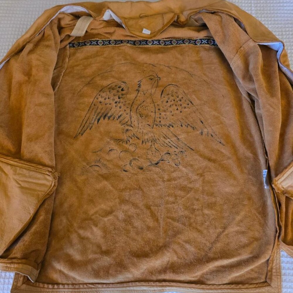 Suede whipstitch western blazer - Picture 5 of 11